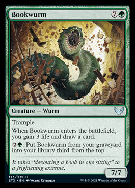Bookwurm [Strixhaven: School of Mages] | Card Citadel