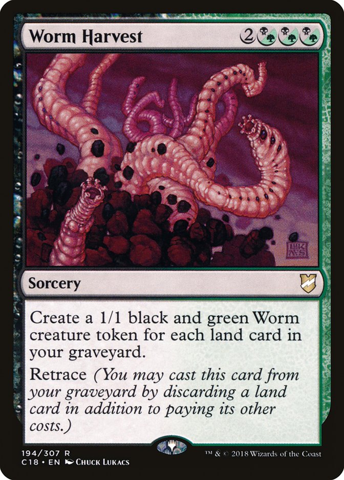 Worm Harvest [Commander 2018] | Card Citadel