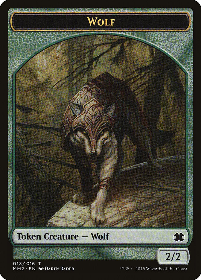 Wolf [Modern Masters 2015 Tokens] | Card Citadel