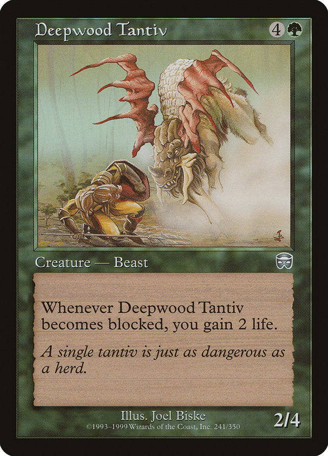 Deepwood Tantiv [Mercadian Masques] | Card Citadel