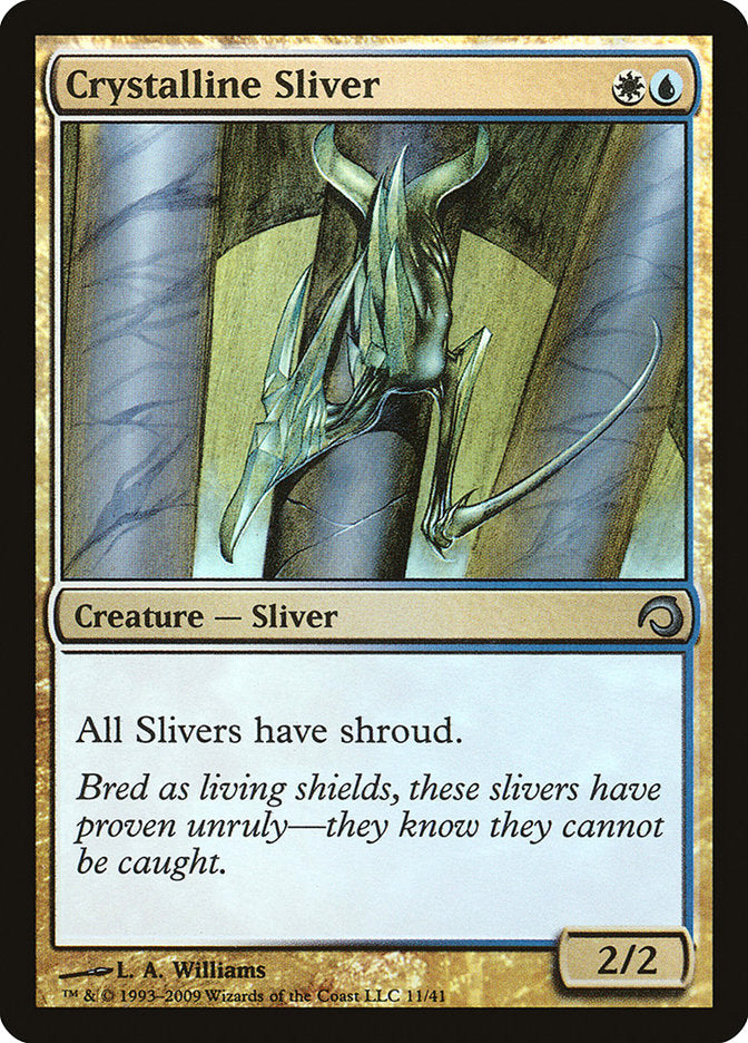 Crystalline Sliver [Premium Deck Series: Slivers] | Card Citadel