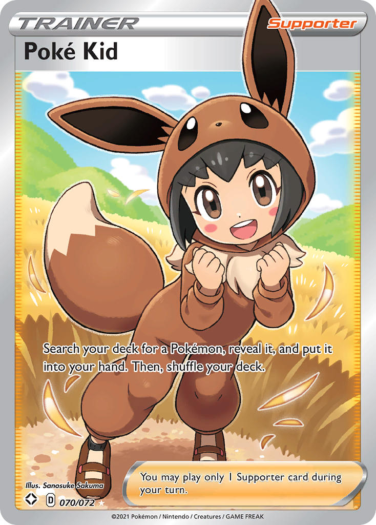 Poke Kid (070/072) [Sword & Shield: Shining Fates] | Card Citadel