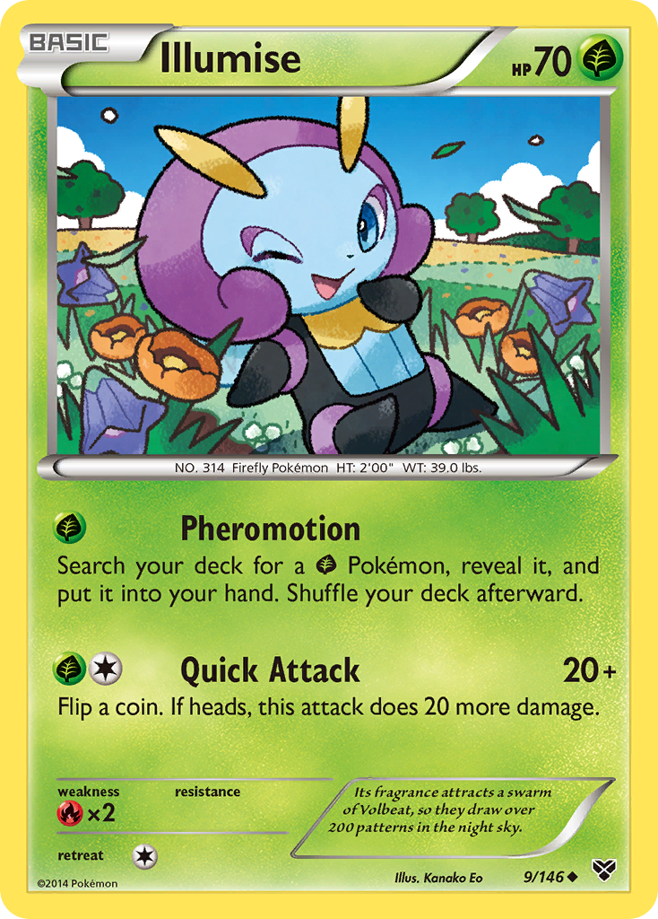 Illumise (9/146) [XY: Base Set] | Card Citadel