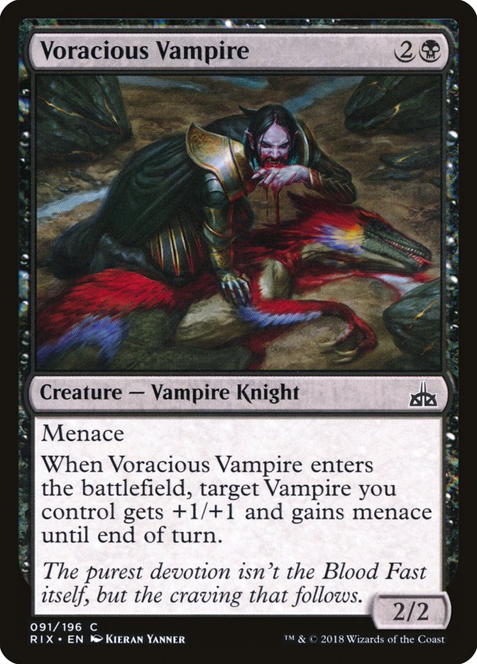 Voracious Vampire [Rivals of Ixalan] | Card Citadel