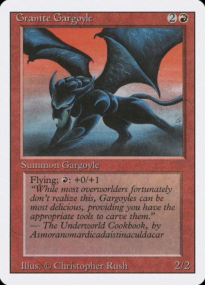 Granite Gargoyle [Revised Edition] | Card Citadel