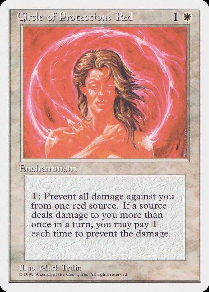 Circle of Protection: Red [Rivals Quick Start Set] | Card Citadel