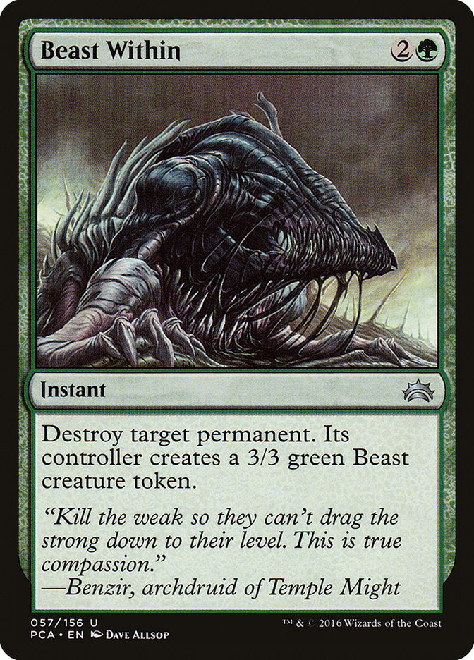 Beast Within [Planechase Anthology] | Card Citadel