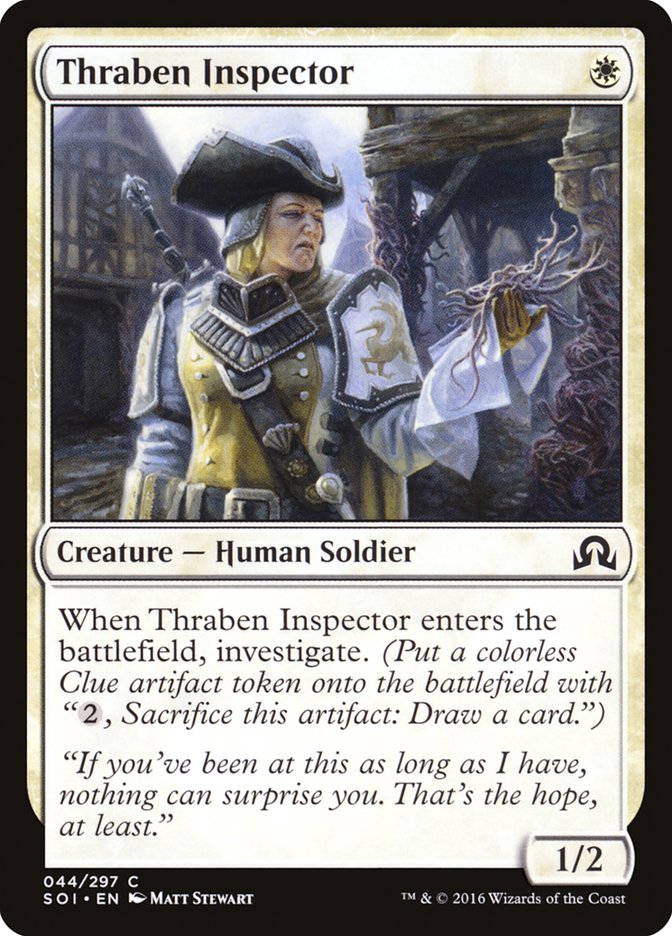 Thraben Inspector [Shadows over Innistrad] | Card Citadel