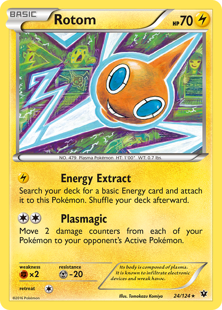 Rotom (24/124) [XY: Fates Collide] | Card Citadel