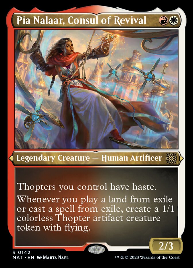Pia Nalaar, Consul of Revival (Foil Etched) [March of the Machine: The Aftermath] | Card Citadel