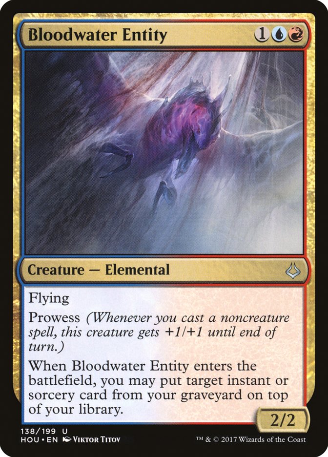 Bloodwater Entity [Hour of Devastation] | Card Citadel