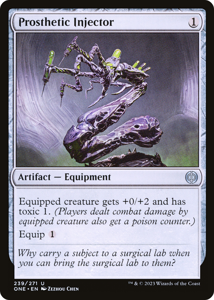 Prosthetic Injector [Phyrexia: All Will Be One] | Card Citadel