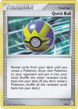 Quick Ball (10/11) [Diamond & Pearl: Trainer Kit - Lucario] | Card Citadel