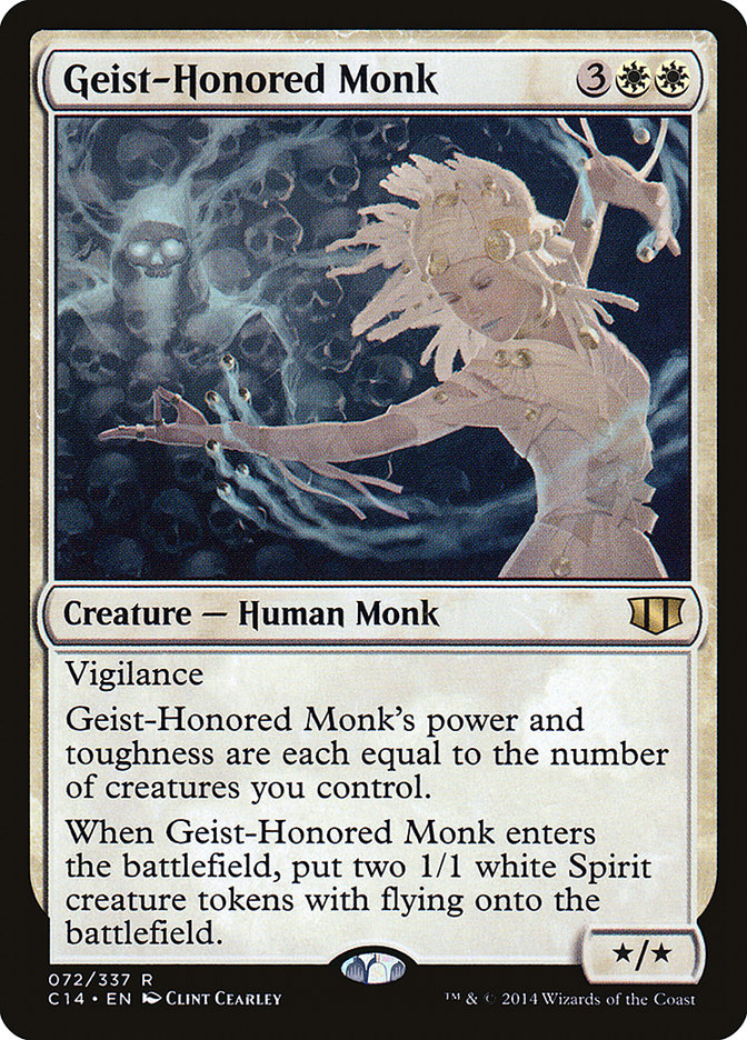 Geist-Honored Monk [Commander 2014] | Card Citadel