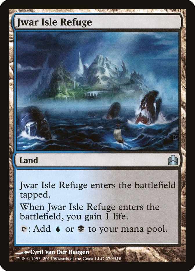 Jwar Isle Refuge [Commander 2011] | Card Citadel