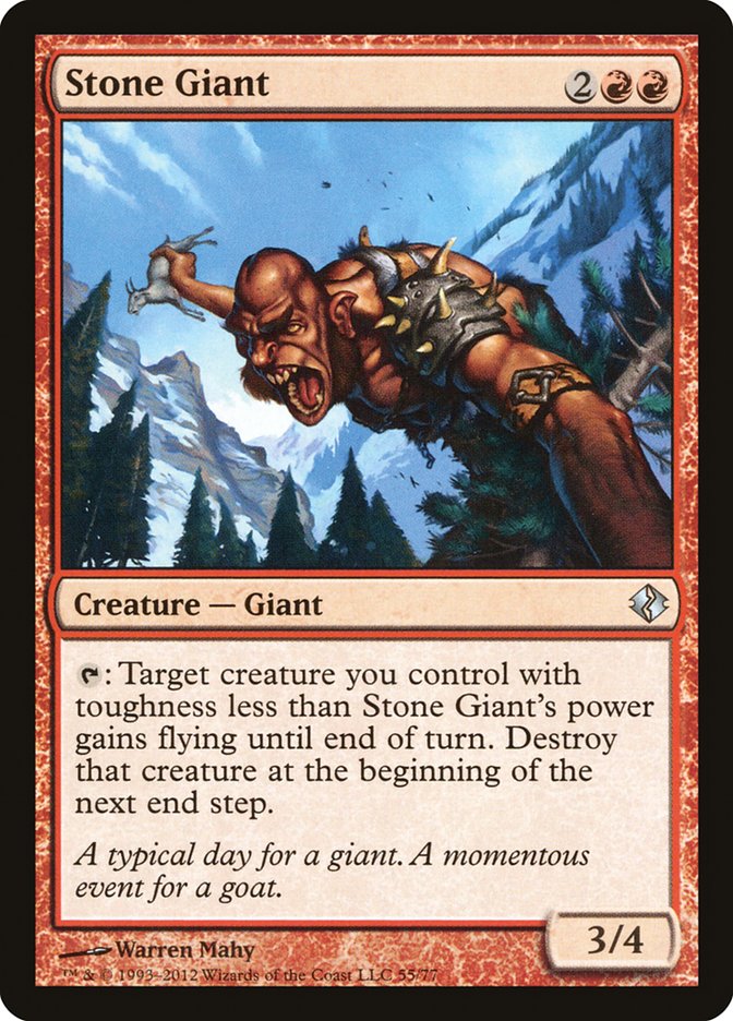 Stone Giant [Duel Decks: Venser vs. Koth] | Card Citadel