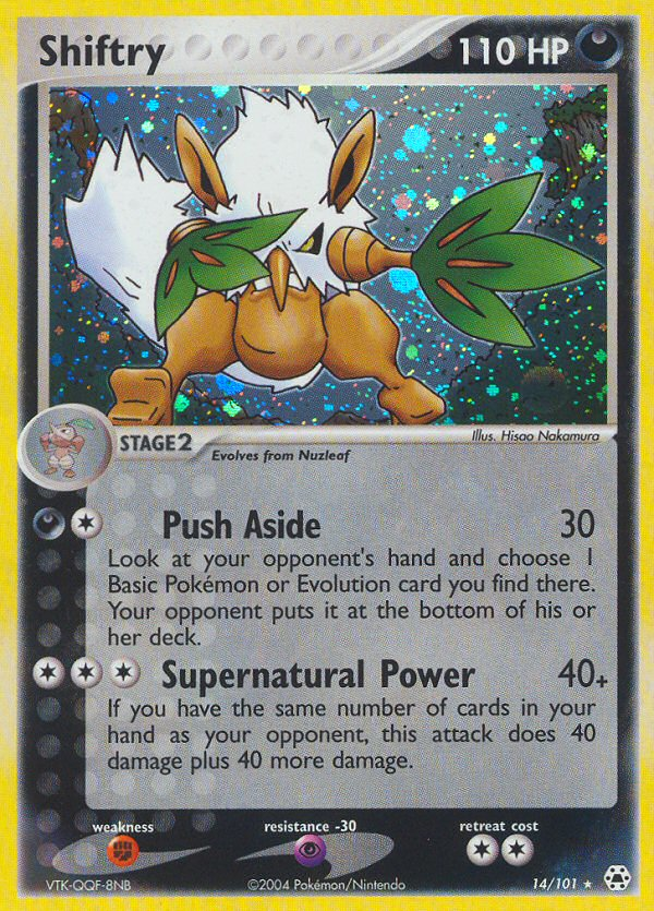 Shiftry (14/101) [EX: Hidden Legends] | Card Citadel