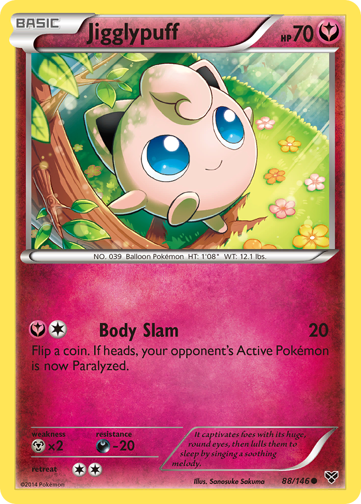 Jigglypuff (88/146) [XY: Base Set] | Card Citadel