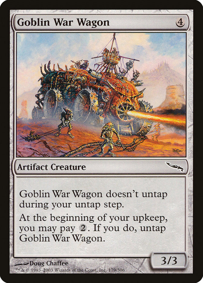 Goblin War Wagon [Mirrodin] | Card Citadel