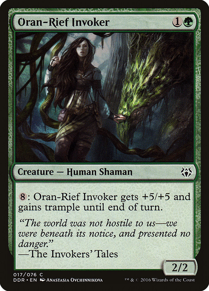 Oran-Rief Invoker [Duel Decks: Nissa vs. Ob Nixilis] | Card Citadel