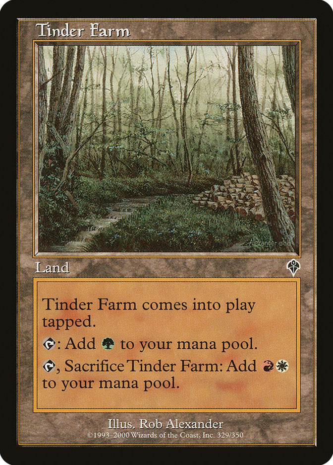 Tinder Farm [Invasion] | Card Citadel