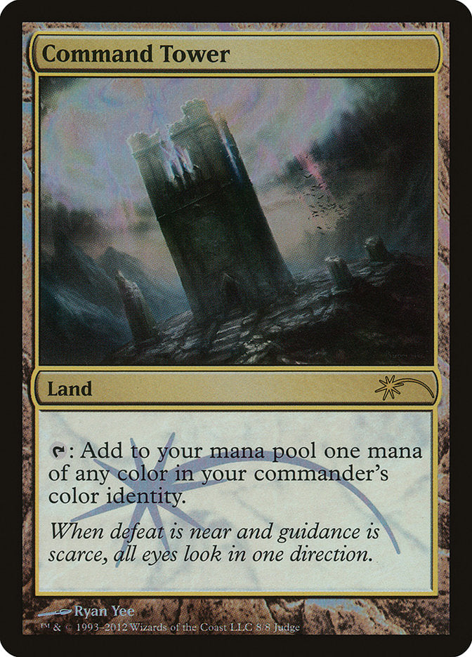 Command Tower [Judge Gift Cards 2012] | Card Citadel