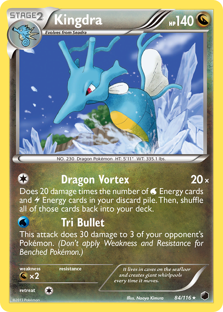 Kingdra (84/116) [Black & White: Plasma Freeze] | Card Citadel