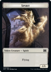 Faerie Rogue // Spirit Double-sided Token [Double Masters 2022 Tokens] | Card Citadel