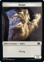 Egg // Spirit Double-sided Token [Double Masters 2022 Tokens] | Card Citadel