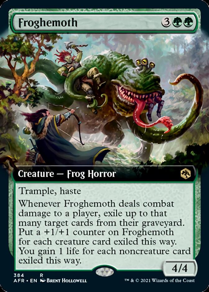 Froghemoth (Extended) [Dungeons & Dragons: Adventures in the Forgotten Realms] | Card Citadel