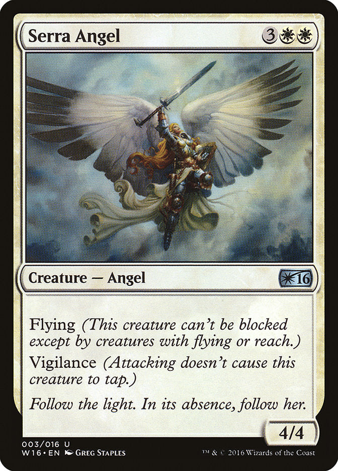 Serra Angel [Welcome Deck 2016] | Card Citadel