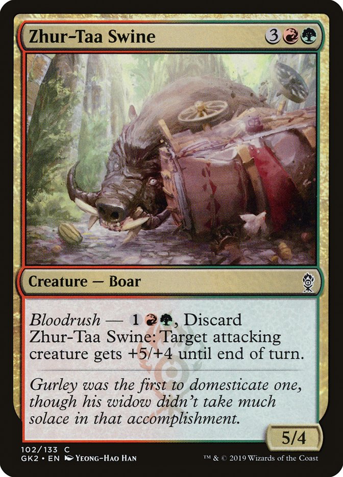 Zhur-Taa Swine [Ravnica Allegiance Guild Kit] | Card Citadel