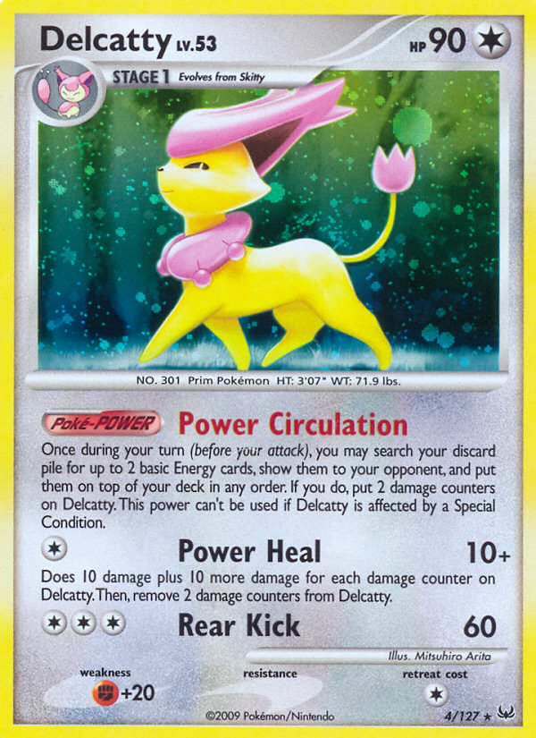 Delcatty (4/127) [Platinum: Base Set] | Card Citadel