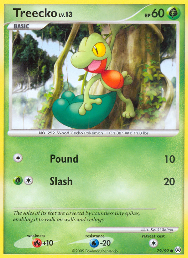 Treecko (79/99) [Platinum: Arceus] | Card Citadel