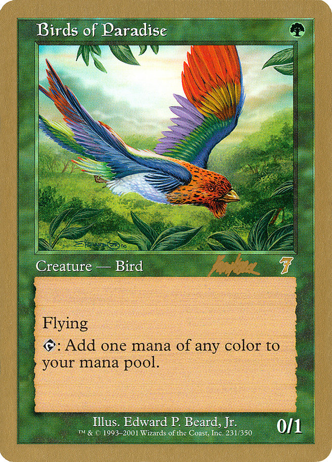 Birds of Paradise (Brian Kibler) [World Championship Decks 2002] | Card Citadel