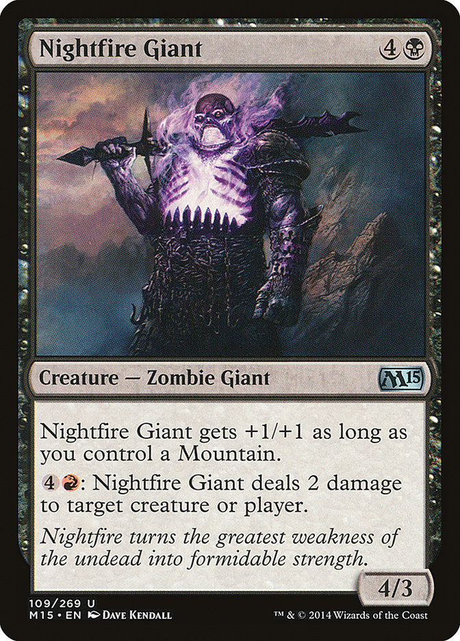 Nightfire Giant [Magic 2015] | Card Citadel