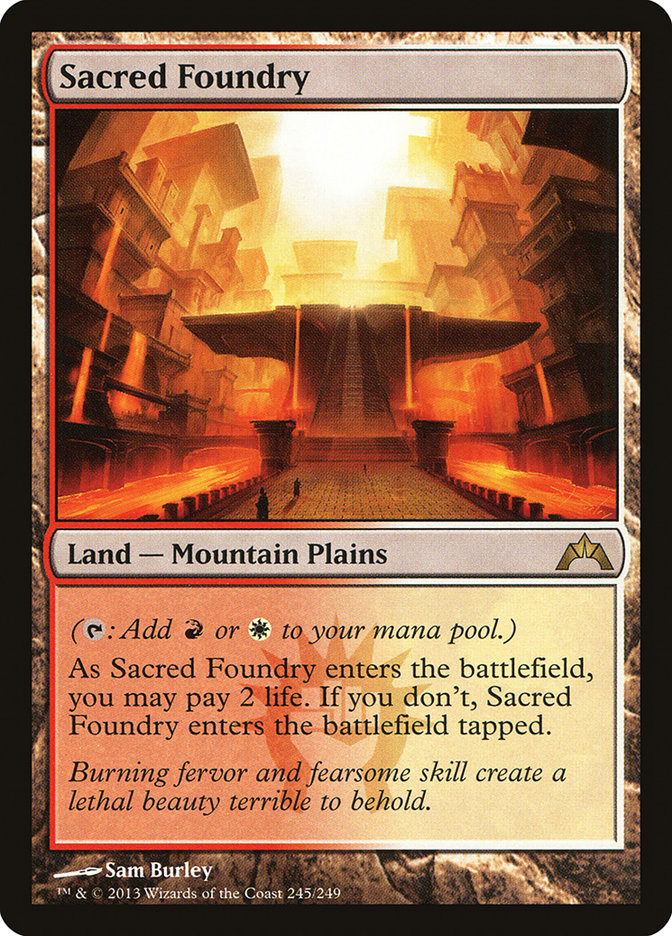 Sacred Foundry [Gatecrash] | Card Citadel