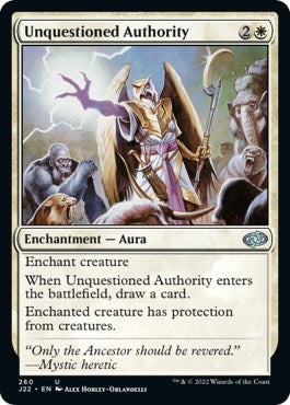 Unquestioned Authority [Jumpstart 2022] | Card Citadel