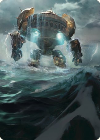 Island Art Card [The Brothers' War Art Series] | Card Citadel