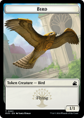 Bird // Bird Illusion Double-Sided Token [Ravnica Remastered Tokens] | Card Citadel