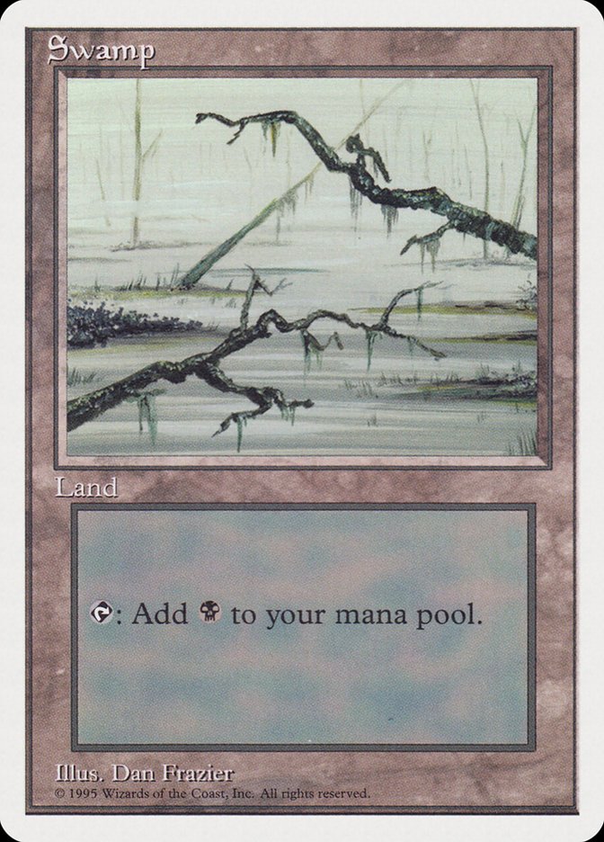Swamp (Gray Water, Light Fog) [Rivals Quick Start Set] | Card Citadel