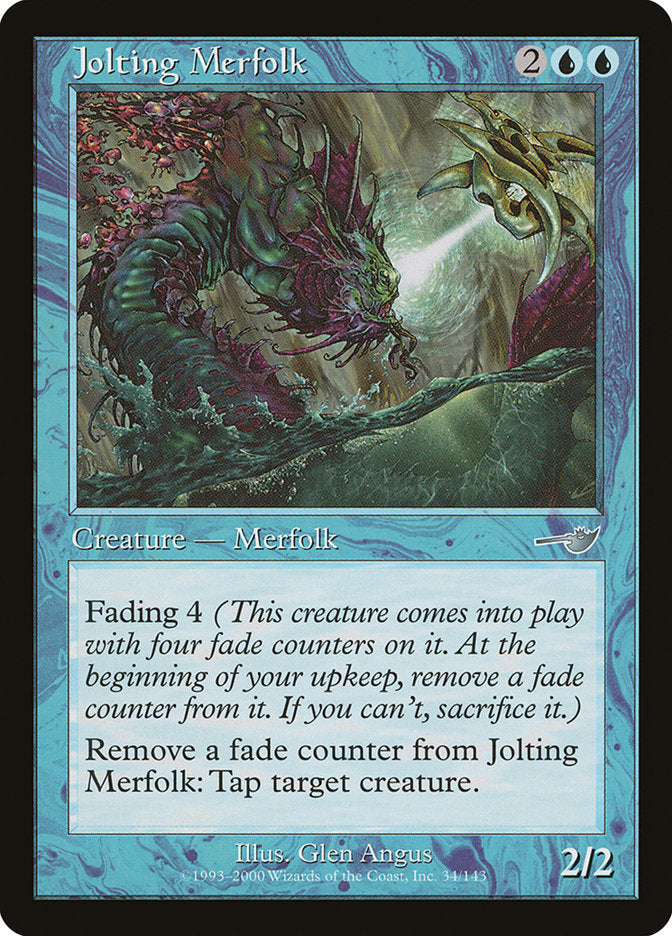 Jolting Merfolk [Nemesis] | Card Citadel