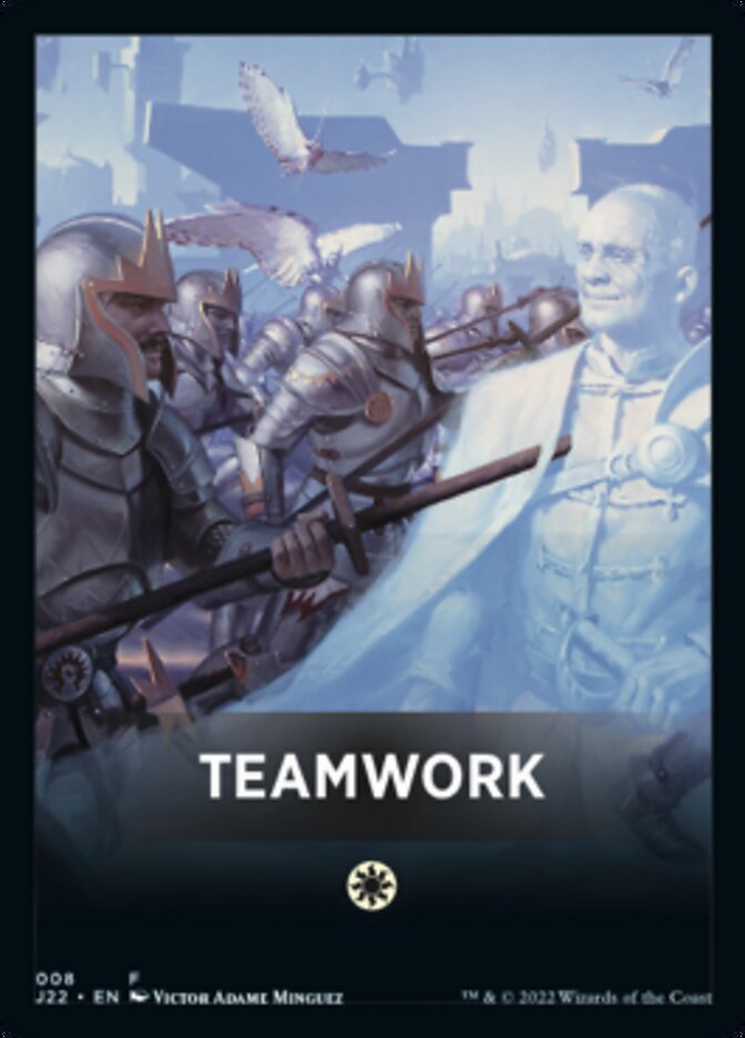 Teamwork Theme Card [Jumpstart 2022 Front Cards] | Card Citadel