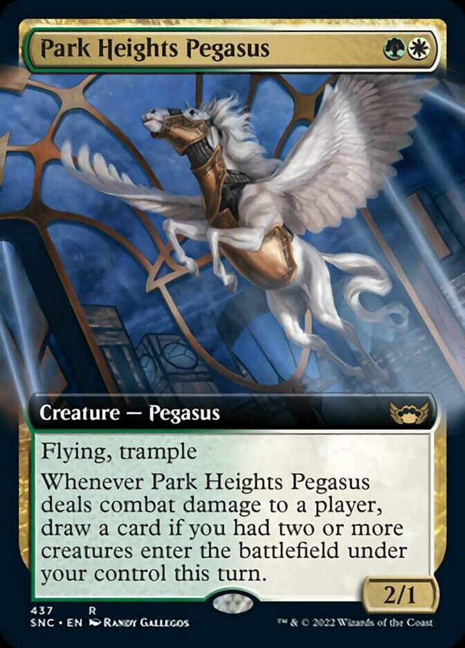 Park Heights Pegasus (Extended Art) [Streets of New Capenna] | Card Citadel