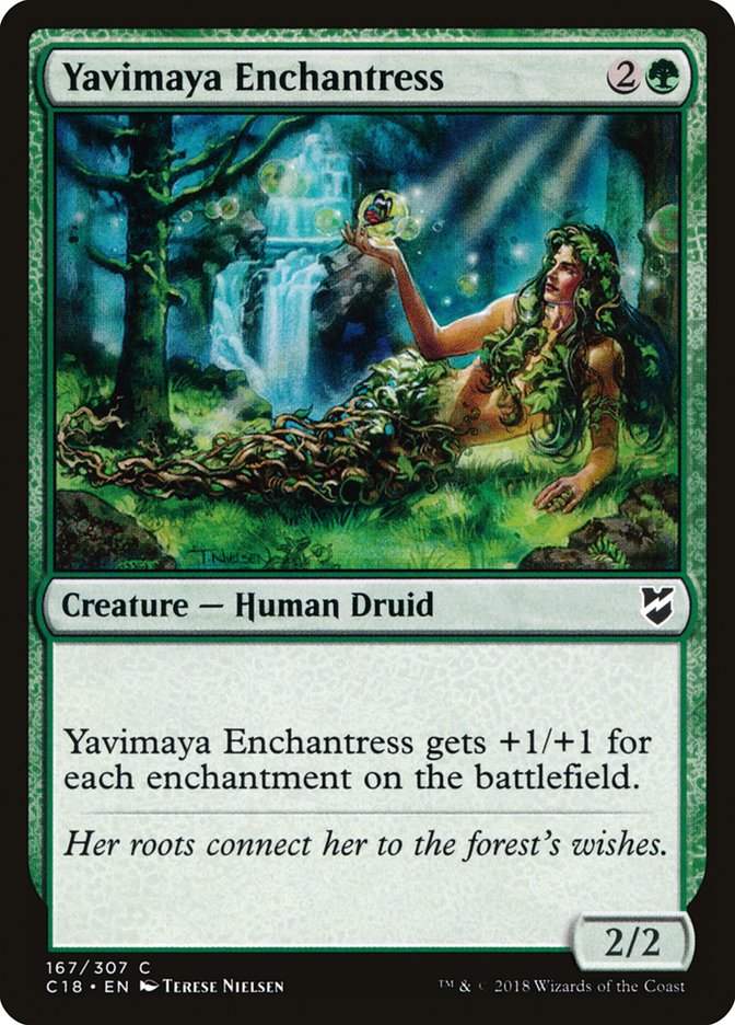 Yavimaya Enchantress [Commander 2018] | Card Citadel