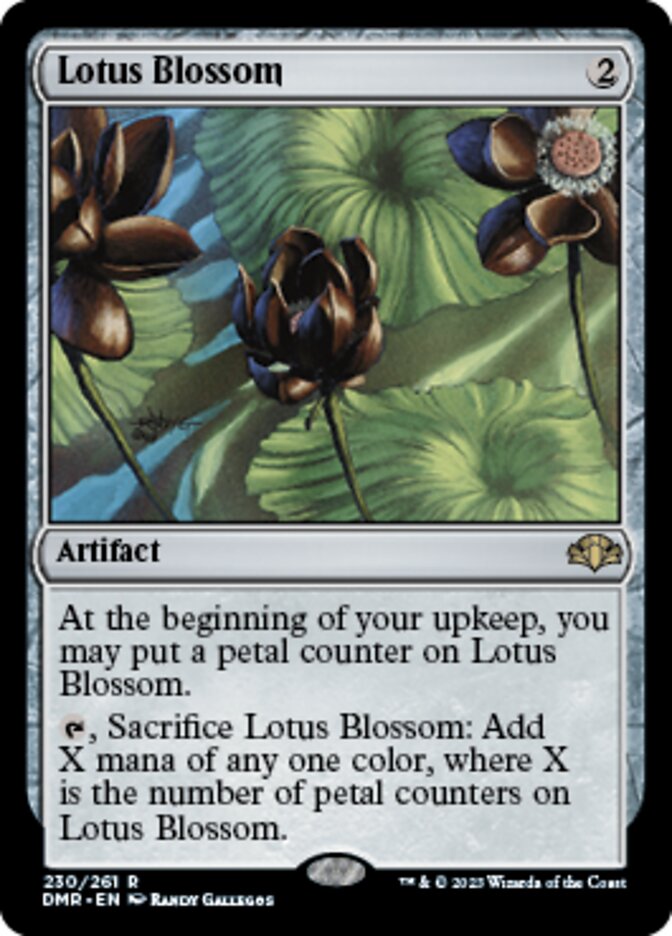 Lotus Blossom [Dominaria Remastered] | Card Citadel