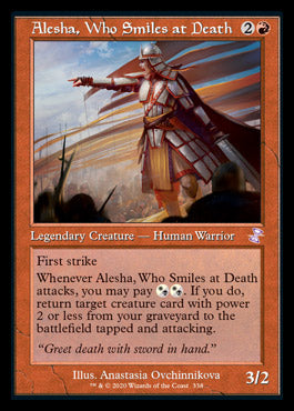 Alesha, Who Smiles at Death (Timeshifted) [Time Spiral Remastered] | Card Citadel