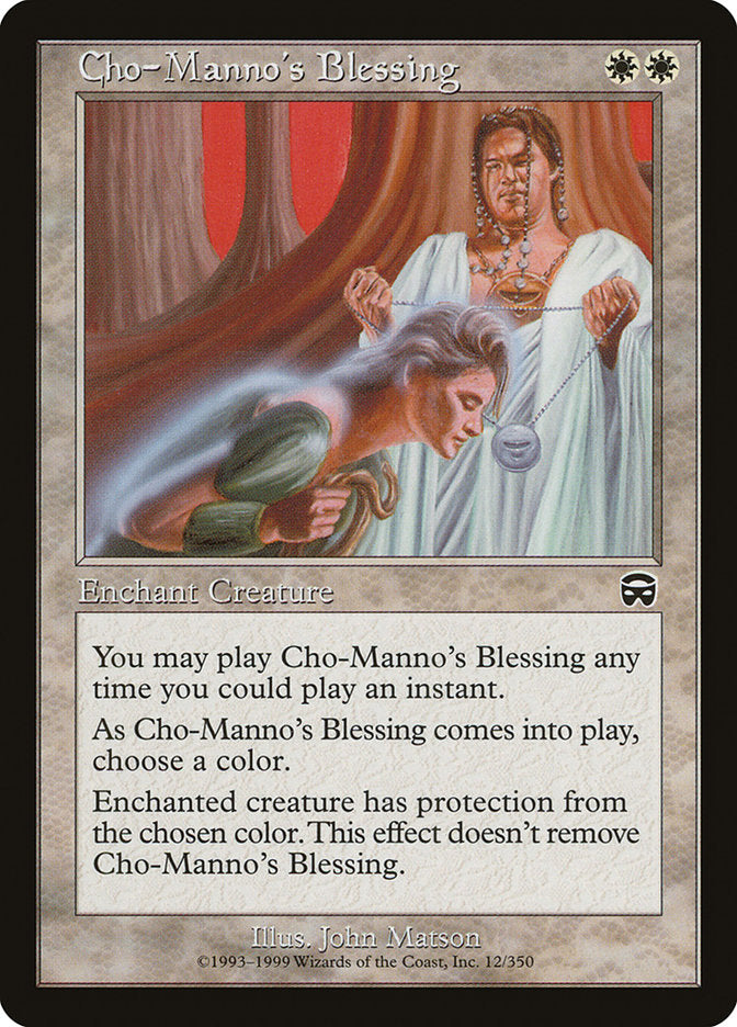 Cho-Manno's Blessing [Mercadian Masques] | Card Citadel