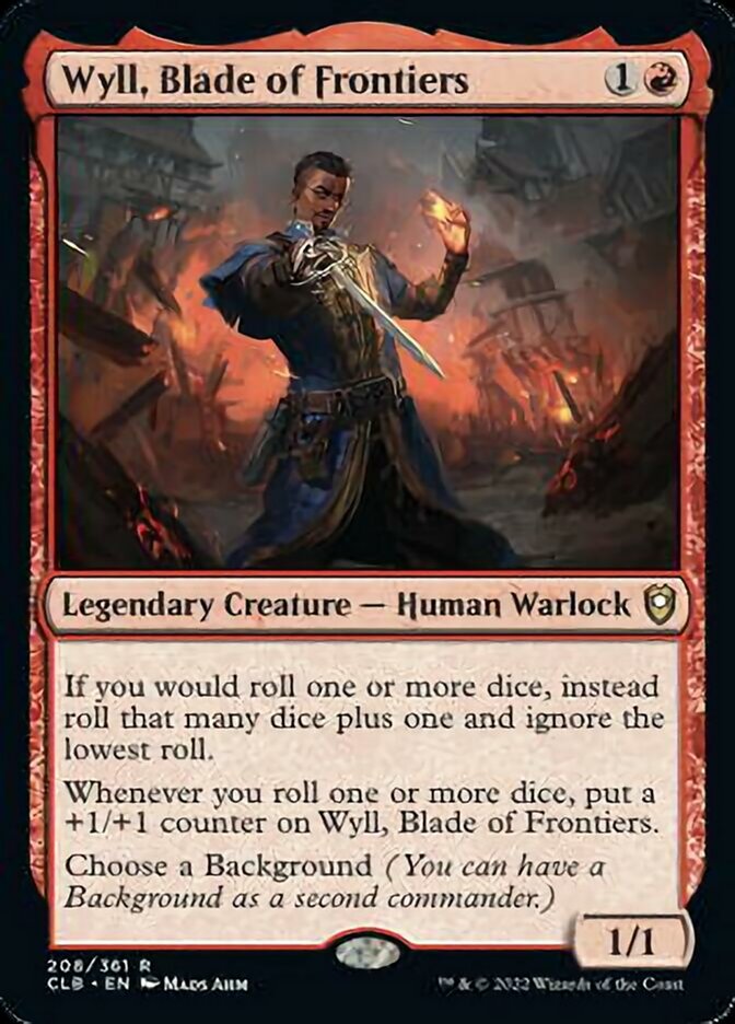 Wyll, Blade of Frontiers [Commander Legends: Battle for Baldur's Gate] | Card Citadel