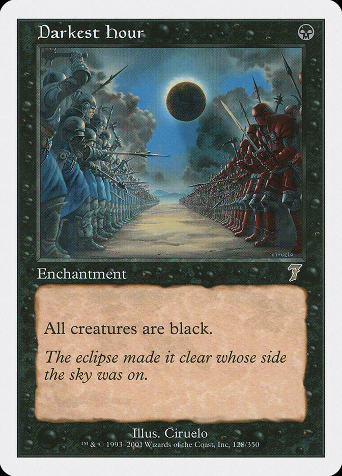 Darkest Hour [Seventh Edition] | Card Citadel